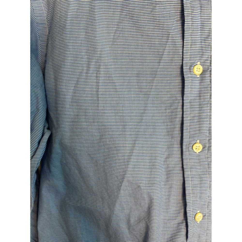 Bundle  2 Polo Ralph Lauren Slim Fit Dress Shirts Mens 16 34/35 Purple Blue - Picture 9 of 11